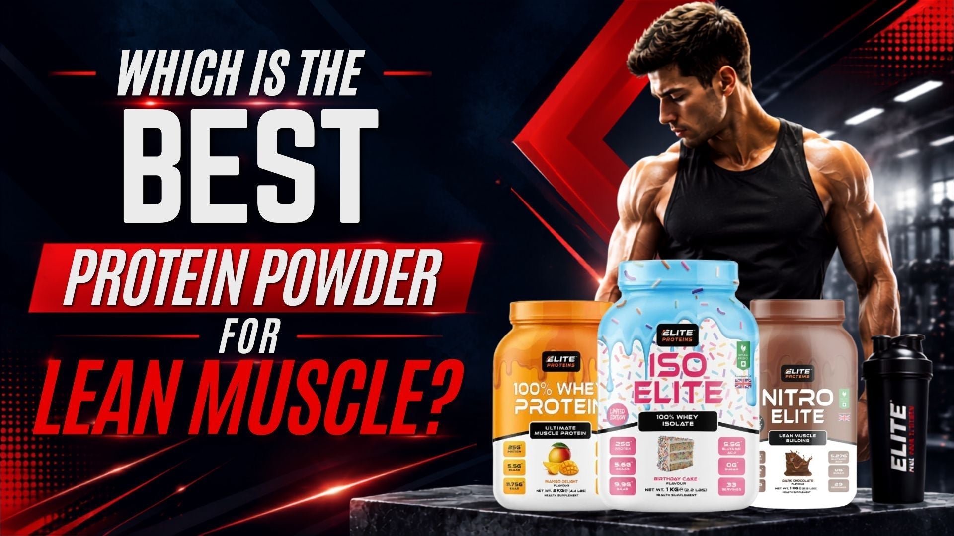 Which Is the Best Protein Powder for Lean Muscle?