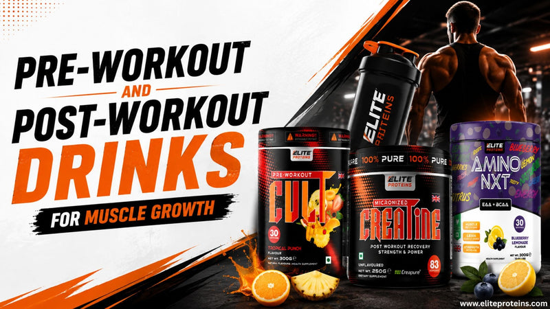 Pre-Workout and Post-Workout Drinks for Muscle Growth