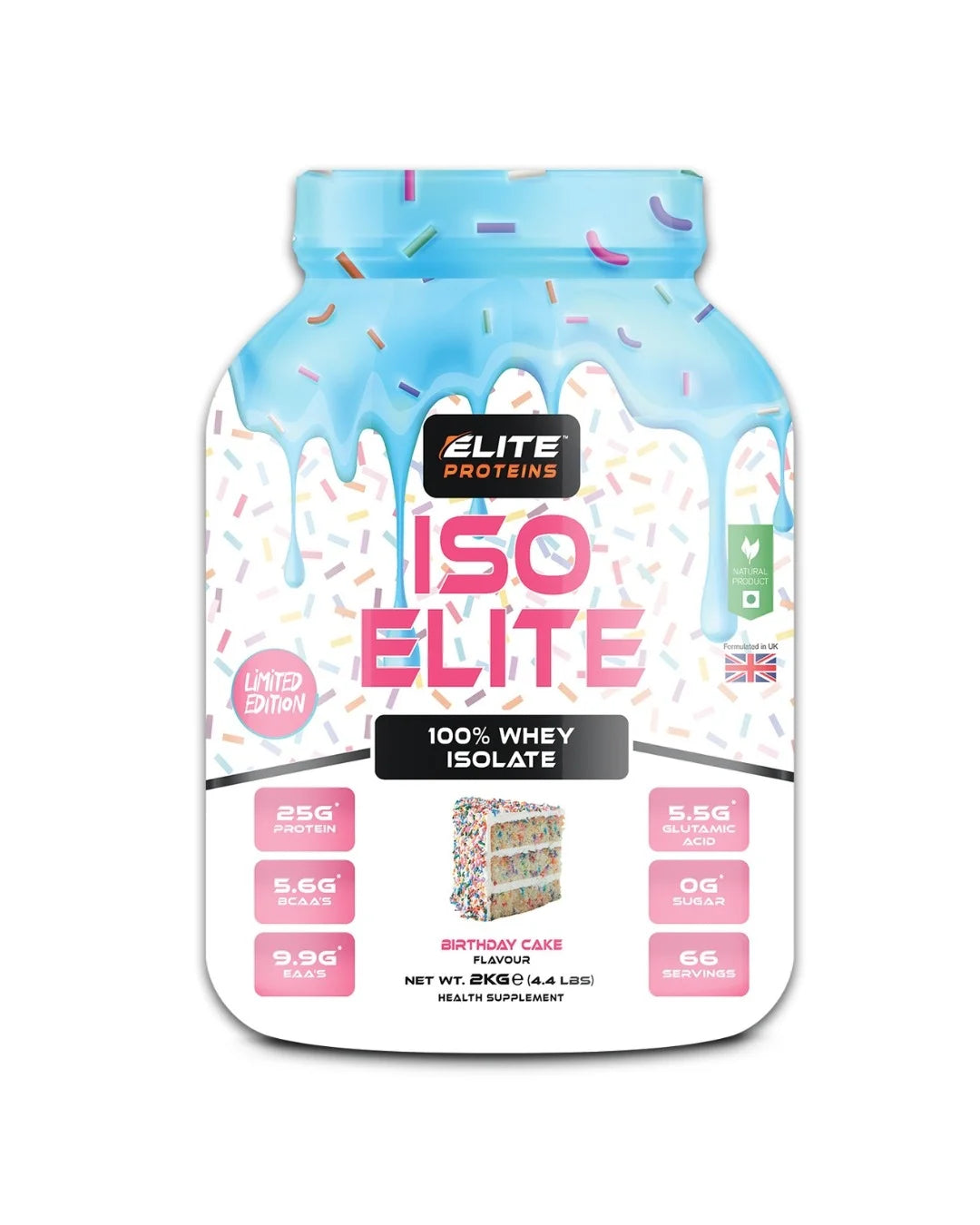 Elite Proteins ISO Elite – 100% Whey Isolate Protein