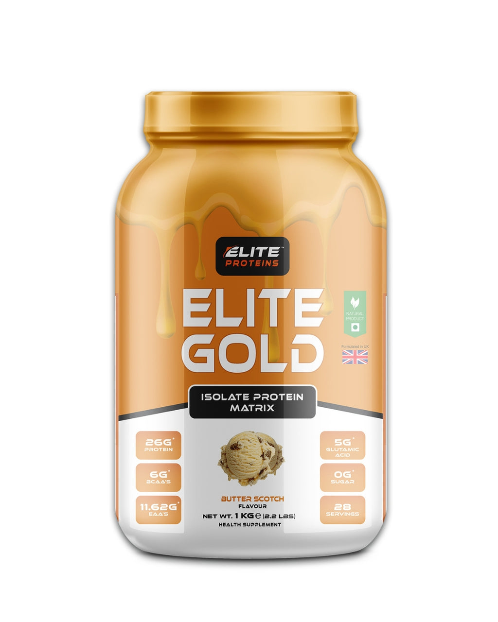 Elite Proteins Elite Gold – Isolate Protein Matrix