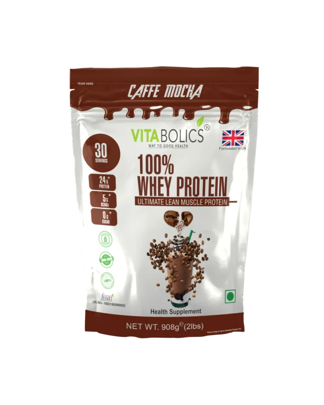 100% Whey Protein vitabolic