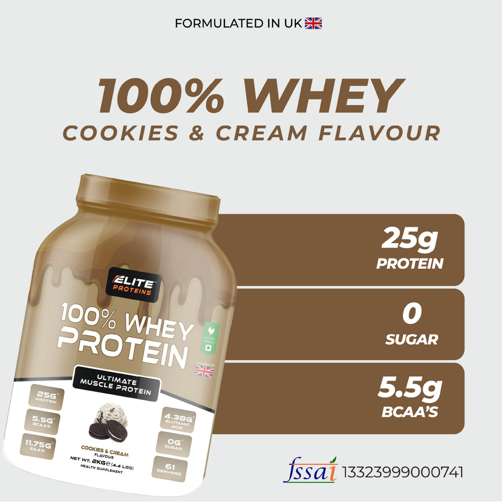 Elite Proteins 100% Whey Protein – Ultimate Muscle Protein