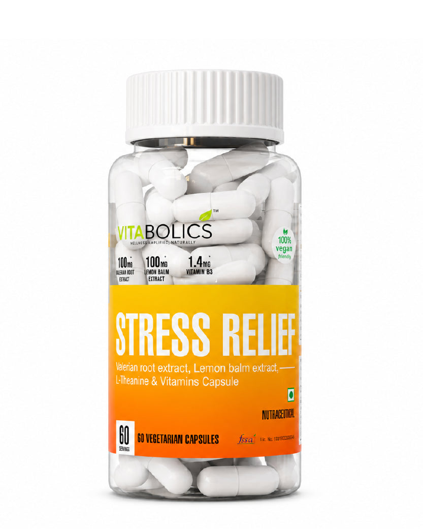 Vitabolics Stress Relief – Natural Calm & Relaxation Support