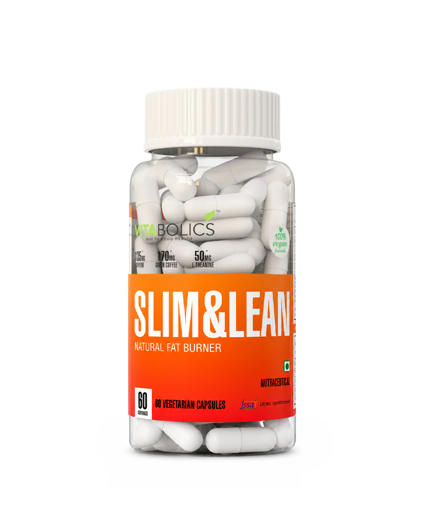 Vitabolics Slim & Lean – Natural Fat Burner Capsules