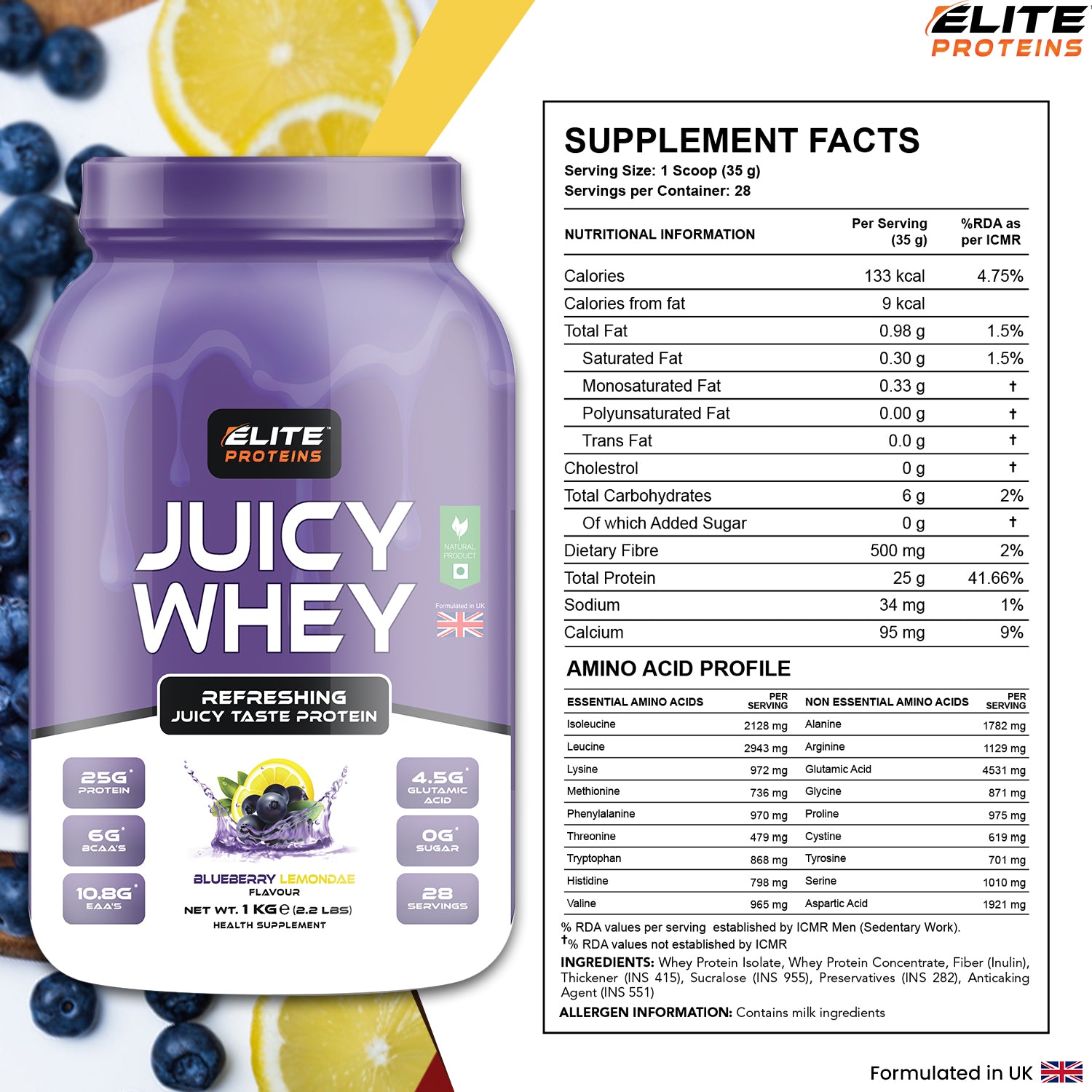 JUICY WHEY PROTEIN