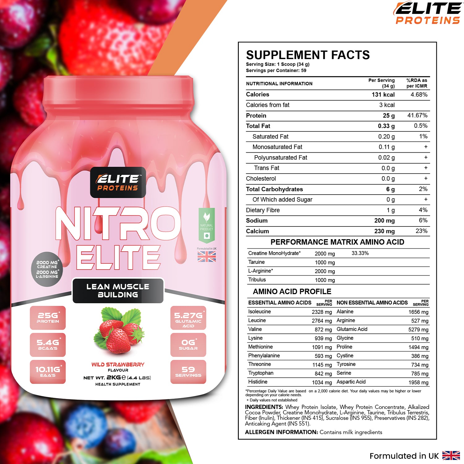 NITRO ELITE WHEY