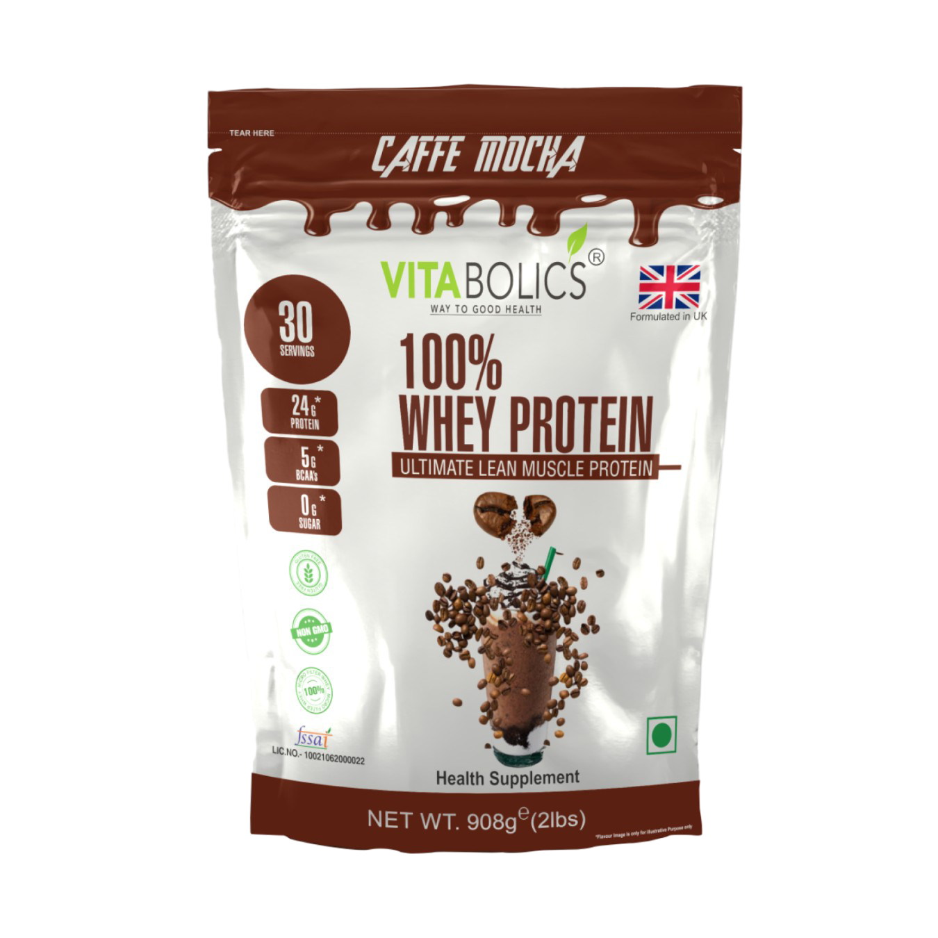 Vitabolics 100% Whey Protein – Ultimate Lean Muscle Protein