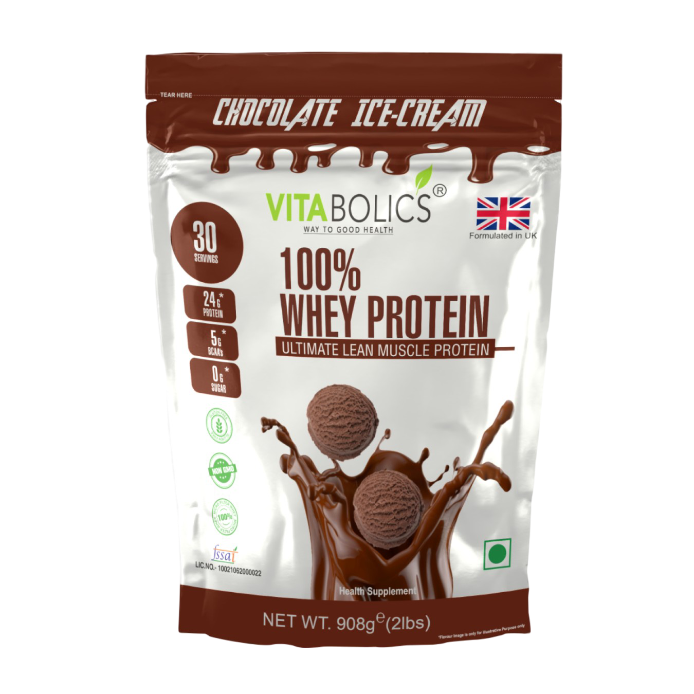 Vitabolics 100% Whey Protein – Ultimate Lean Muscle Protein