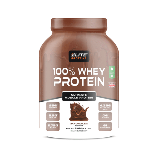 100% Whey Protein Powder in chocolate Flavour