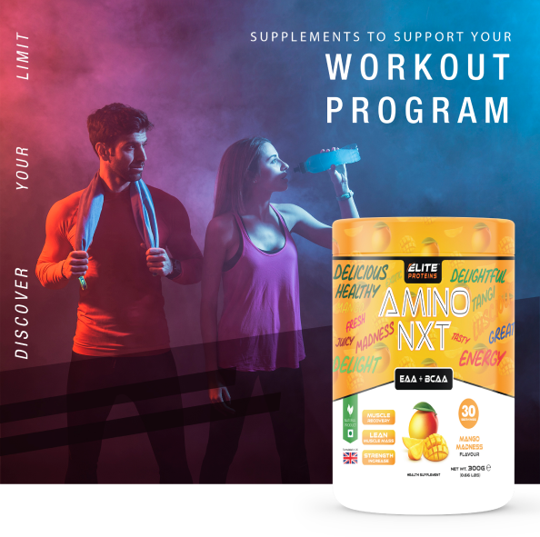 eaa + bcaa supplement for muscle growth in mango Flavour