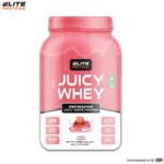 juicy whey proteins powder in litchi flavour
