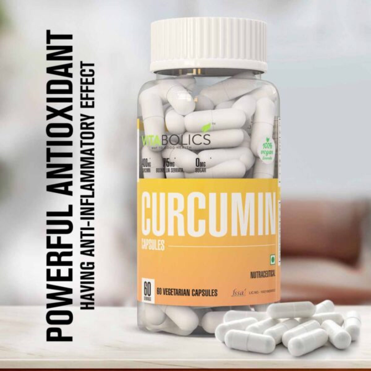 Curcumin Vitabolics and Vitamins