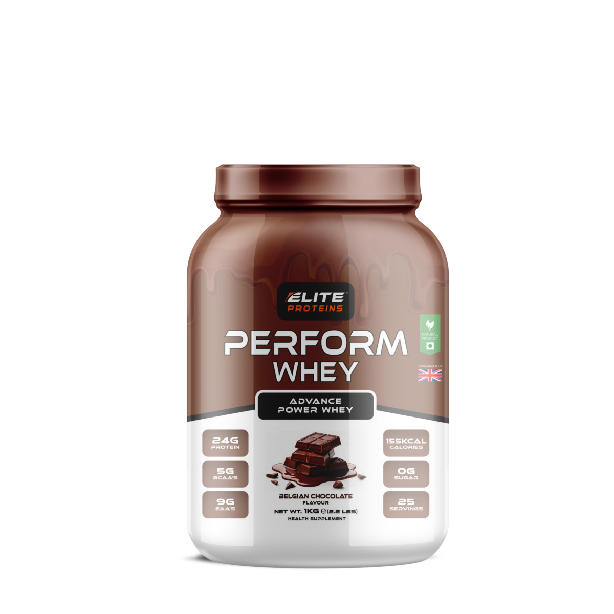 perform whey protein powder in chocolate Flavour