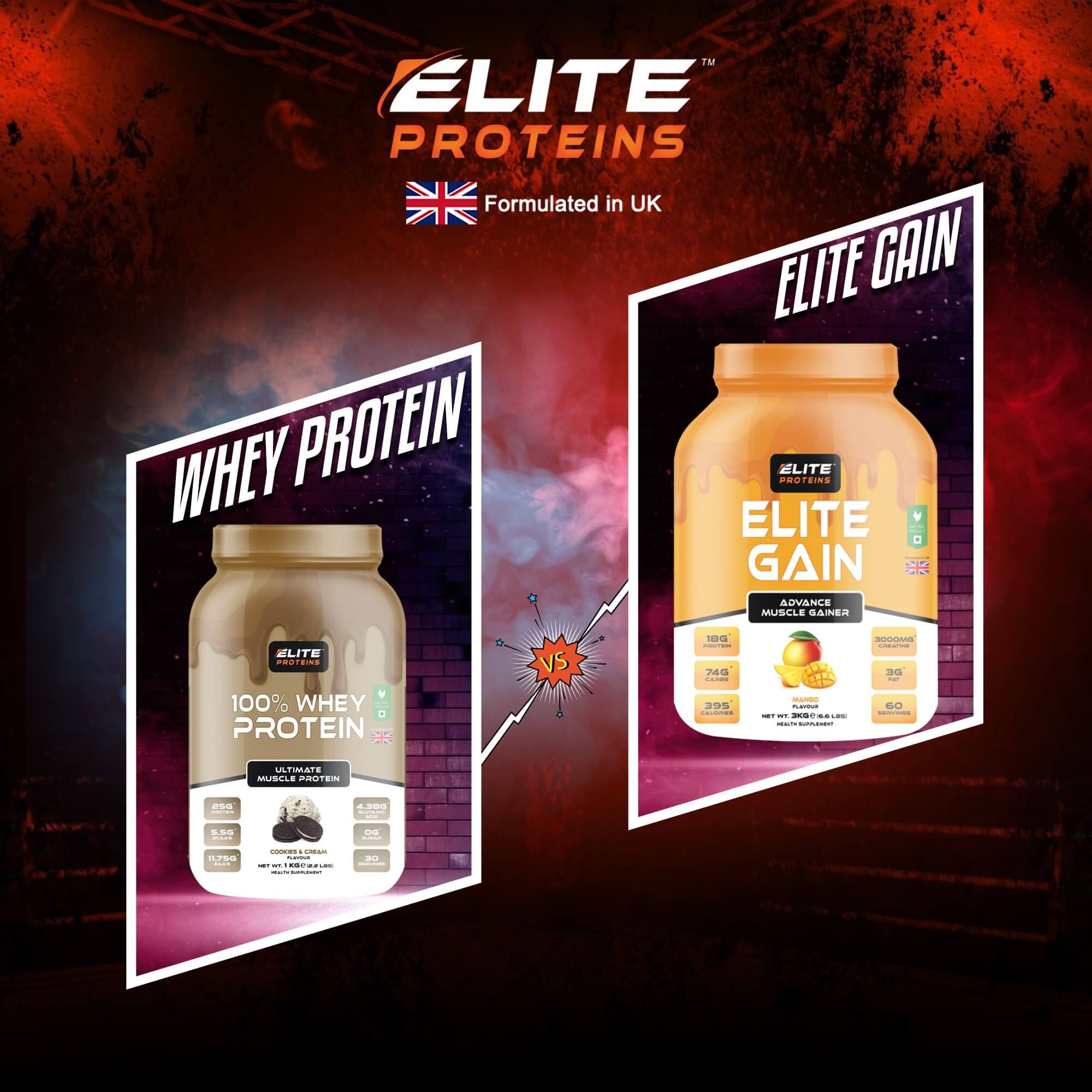 mass gainer vs whey protein